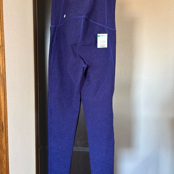 Zelle Purple/Black High Waisted Leggings X-Small - Picture 2 of 5